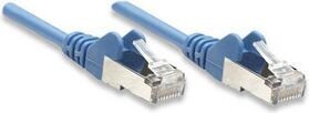 Сетевой кабель Intellinet Cat6 UTP, 1 м, синий, 100% медь цена и информация | Кабели и провода | 220.lv