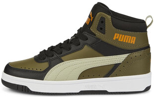 Кроссовки для подростков Puma Rebound Joy Blocked Jr 388447 02/5.5, зеленые цена и информация | Детская спортивная обувь | 220.lv