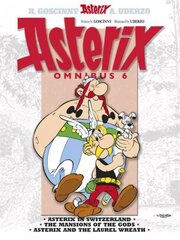 Asterix: Asterix Omnibus 6: Asterix in Switzerland, The Mansions of The Gods, Asterix and The Laurel Wreath, 6, Asterix: Omnibus 6 Asterix in Switzerland,Tthe Mansions of the Gods, Asterix & the Laurel Wreath цена и информация | Книги для подростков и молодежи | 220.lv