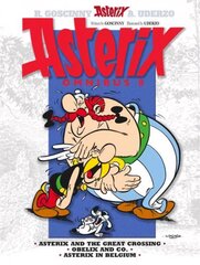 Asterix: Asterix Omnibus 8: Asterix and The Great Crossing, Obelix and Co., Asterix in Belgium цена и информация | Книги для подростков  | 220.lv