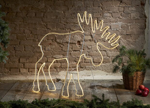 LED Ziemassvētku dekorācija - Briedis cena un informācija | Ziemassvētku dekorācijas | 220.lv
