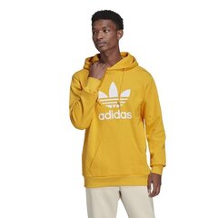 Trefoil hoody adidas originals vīriešiem yellow he9499 HE9499 cena un informācija | Vīriešu jakas | 220.lv