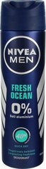 Дезодорант-спрей Nivea Fresh Ocean для мужчин, 150 мл цена и информация | Дезодоранты | 220.lv