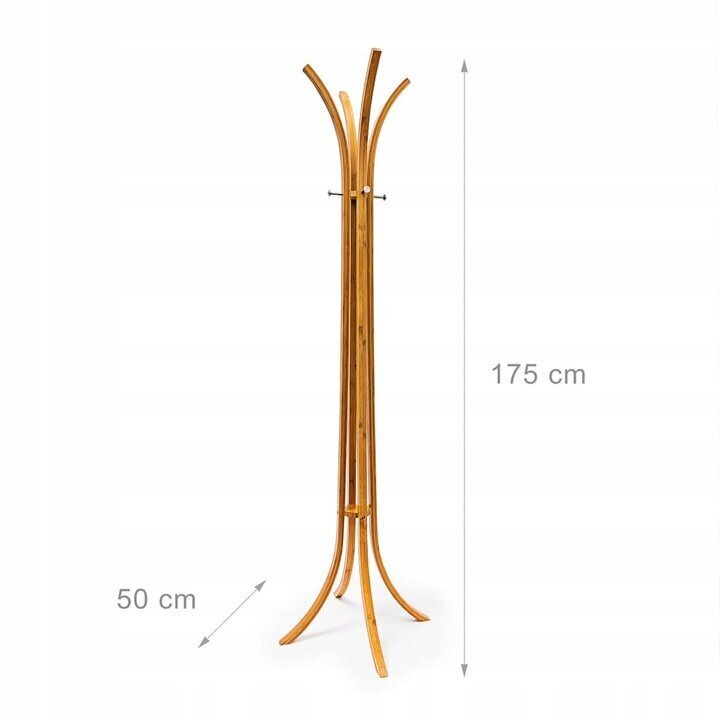 Drēbju pakaramais Bamboo cena un informācija | Drēbju pakaramie | 220.lv