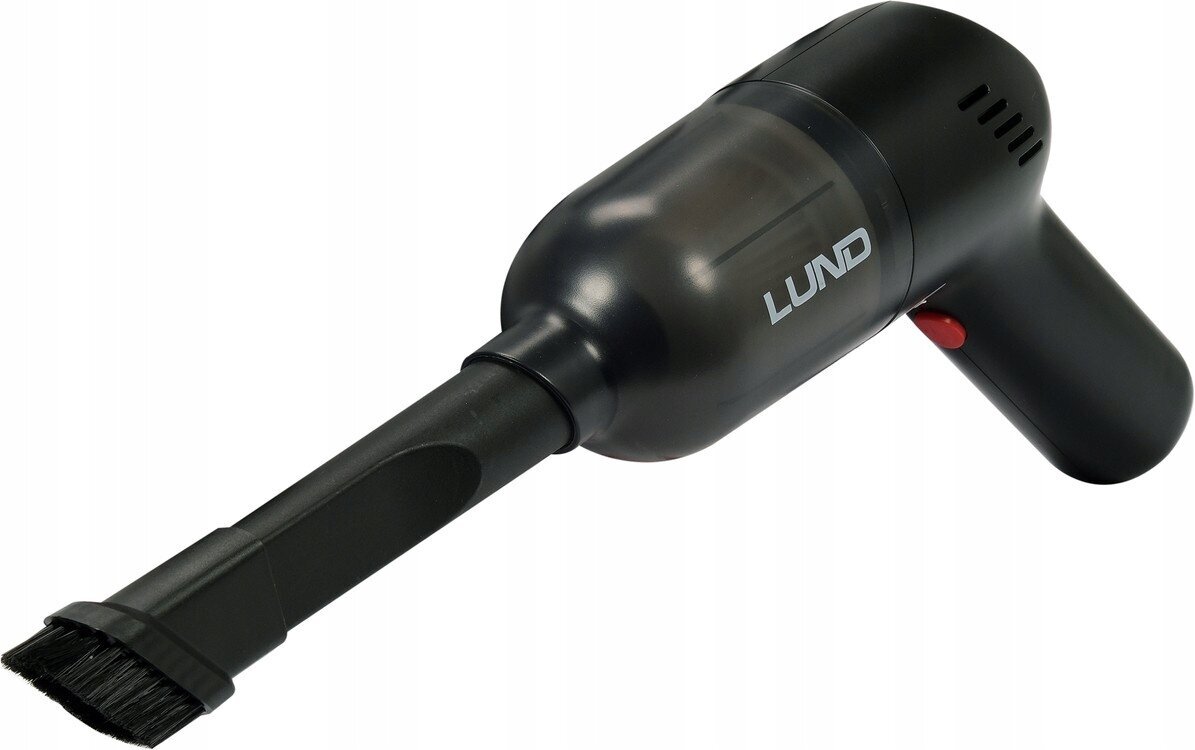 Bezvadu auto putekļu sūcējs Lund 60W, 4,5KPA, LI-ION 7.4V 4000MAH, USB цена и информация | Auto 12V el. piederumi | 220.lv