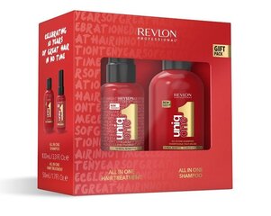Revlon Professional Uniq One ​​ceļojumu komplekts 100 ml + 50 ml cena un informācija | Šampūni | 220.lv