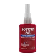 Vītņu līme (vidēja stiprība, 26Nm) 243 50ml, Loctite cena un informācija | Līmes | 220.lv