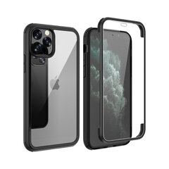 Ultimate360 silikona apvalks priekš iPhone 12/12 Pro (6,1″) – Melns cena un informācija | Telefonu vāciņi, maciņi | 220.lv