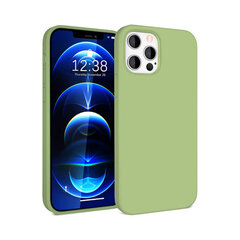 Silikona apvalks priekš iPhone 12/12 Pro (6,1″) – Zaļš cena un informācija | Telefonu vāciņi, maciņi | 220.lv