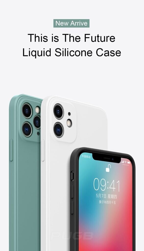 Silikona apvalks V12 priekš iPhone 12 Pro (6,1″) – Balts cena un informācija | Telefonu vāciņi, maciņi | 220.lv