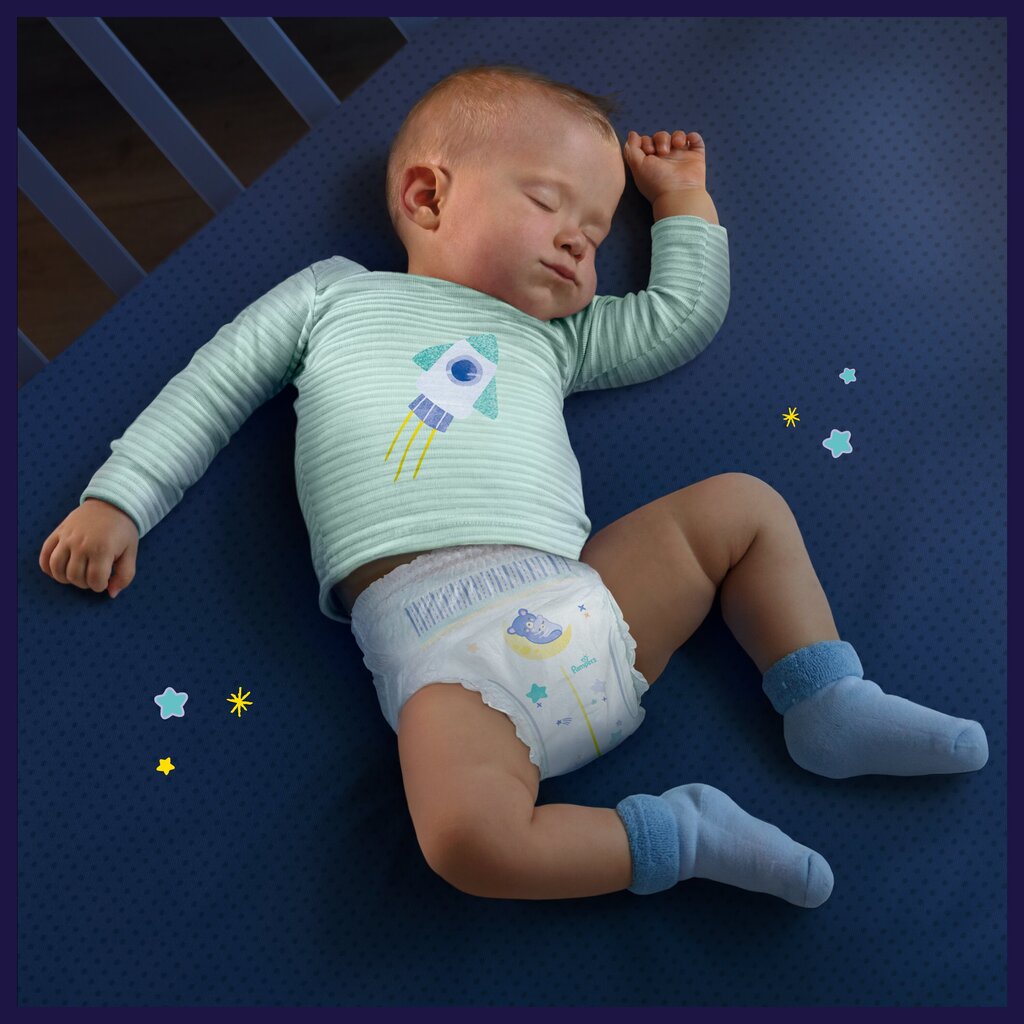 Autiņbiksītes - biksītes Pampers Night Pants Monthly Pack, 5. izmērs, 12-17 kg, 88 gab. цена и информация | Autiņbiksītes | 220.lv