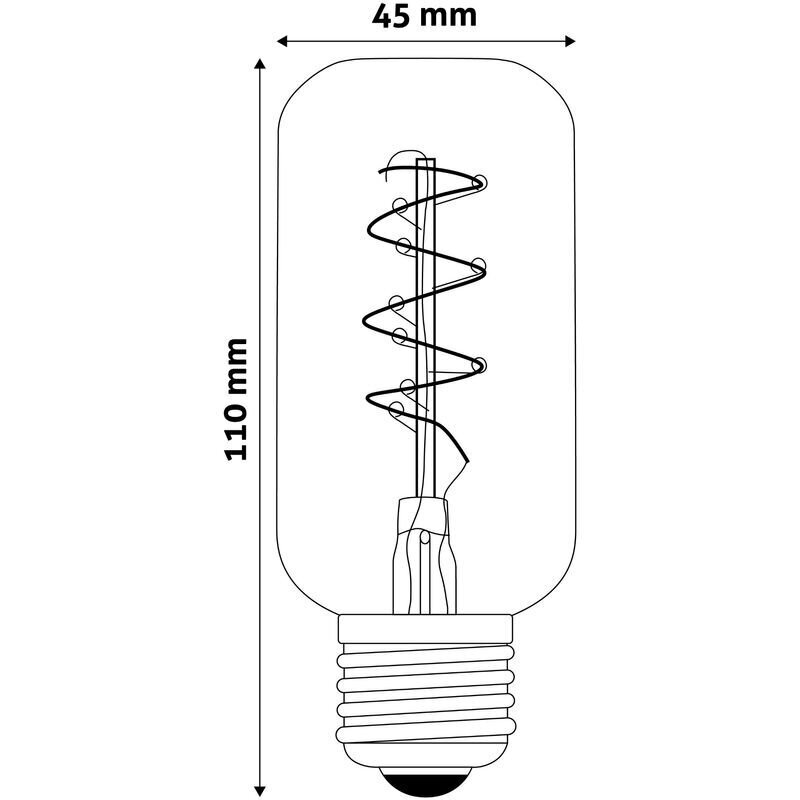 LED lampa AVIDE 3W E27 Soft Filament цена и информация | Spuldzes | 220.lv