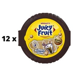 Košļājamās gumijas strēmeles JUICY FRUIT Cola, 56g x 12 gab. iepakojums cena un informācija | Saldumi | 220.lv