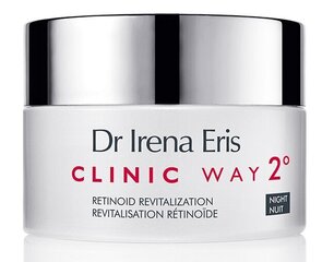 Nakts krēms ar retinoīdiem Dr Irena Eris Clinic Way Nr. 2, 50 ml цена и информация | Кремы для лица | 220.lv