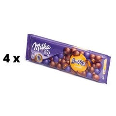 Šokolāde MILKA Bubbly Caramel, 250 g x 4 gab. iepakojums cena un informācija | Saldumi | 220.lv
