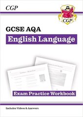 New GCSE English Language AQA Exam Practice Workbook - includes Answers and   Videos цена и информация | Книги для подростков и молодежи | 220.lv