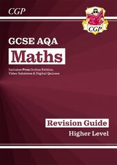 GCSE Maths AQA Revision Guide: Higher inc Online Edition, Videos & Quizzes cena un informācija | Grāmatas pusaudžiem un jauniešiem | 220.lv