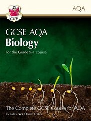 Grade 9-1 GCSE Biology for AQA: Student Book with Online Edition cena un informācija | Grāmatas pusaudžiem un jauniešiem | 220.lv