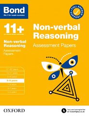 Bond 11plus: Bond 11plus Non-verbal Reasoning Assessment Papers 8-9 years 1 цена и информация | Книги для подростков и молодежи | 220.lv