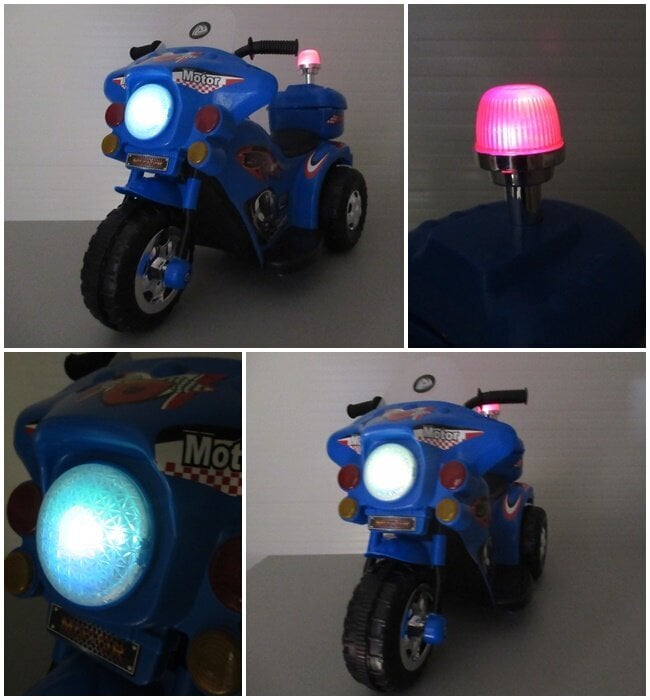 Bērnu elektromotocikls M7, zils cena un informācija | Bērnu elektroauto | 220.lv