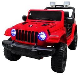 Четырехколесный электромобиль Jeep X10, с пультом управления, красный цена и информация | Электромобили для детей | 220.lv