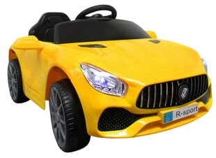 Elektromobilis Cabrio B3, ar tālvadības pulti, dzeltens cena un informācija | Bērnu elektroauto | 220.lv