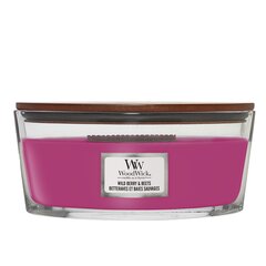 WoodWick ароматическая свеча Wild Berry & Beets, 453,6 г цена и информация | Подсвечники, свечи | 220.lv
