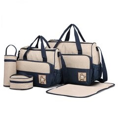 Комплект сумок для новорожденных Uma Navy из 5 предметов, темно-синий цена и информация | Аксессуары для колясок | 220.lv