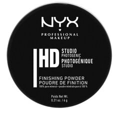 Birstošs pūderis NYX Studio Finishing Powder Translucent Finish, 6 g cena un informācija | Grima bāzes, tonālie krēmi, pūderi | 220.lv