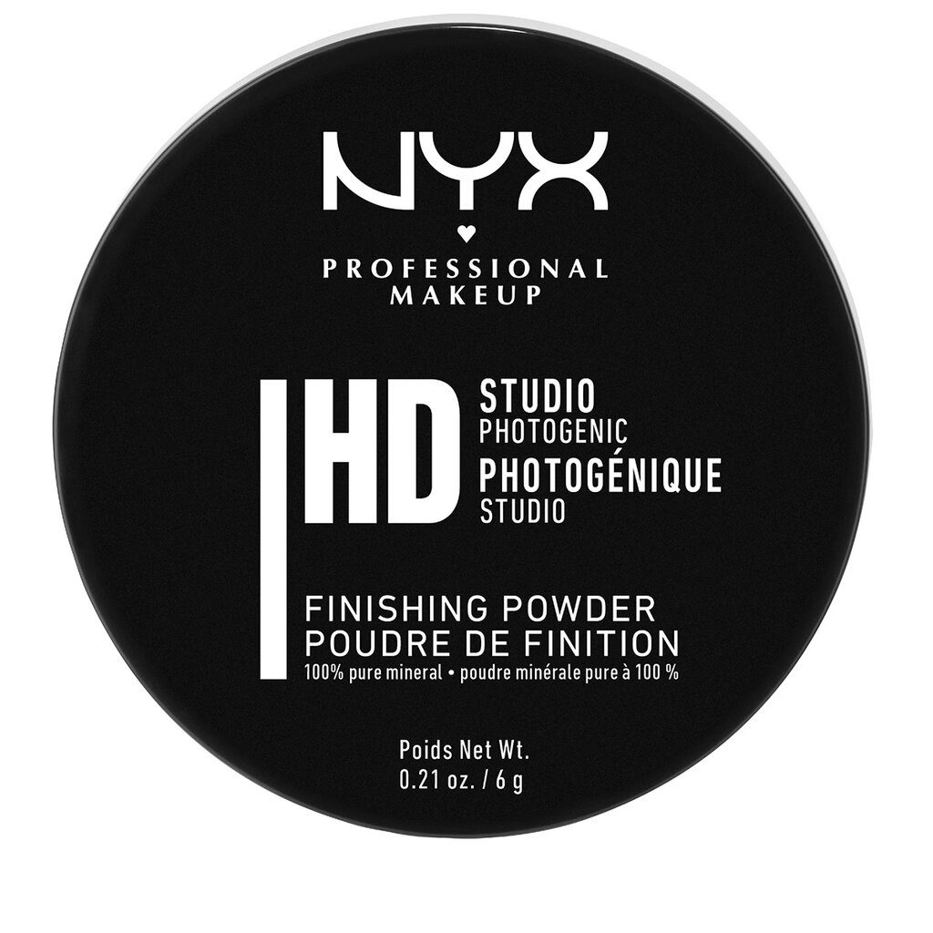 Birstošs pūderis NYX Studio Finishing Powder Translucent Finish, 6 g цена и информация | Grima bāzes, tonālie krēmi, pūderi | 220.lv