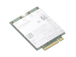 Lenovo 4G LTE WWAN Module ThinkPad Fibocom L860-GL-16 CAT16 For ThinkPad T14 Gen3 цена и информация | Мужские туфли Geox, черные | 220.lv