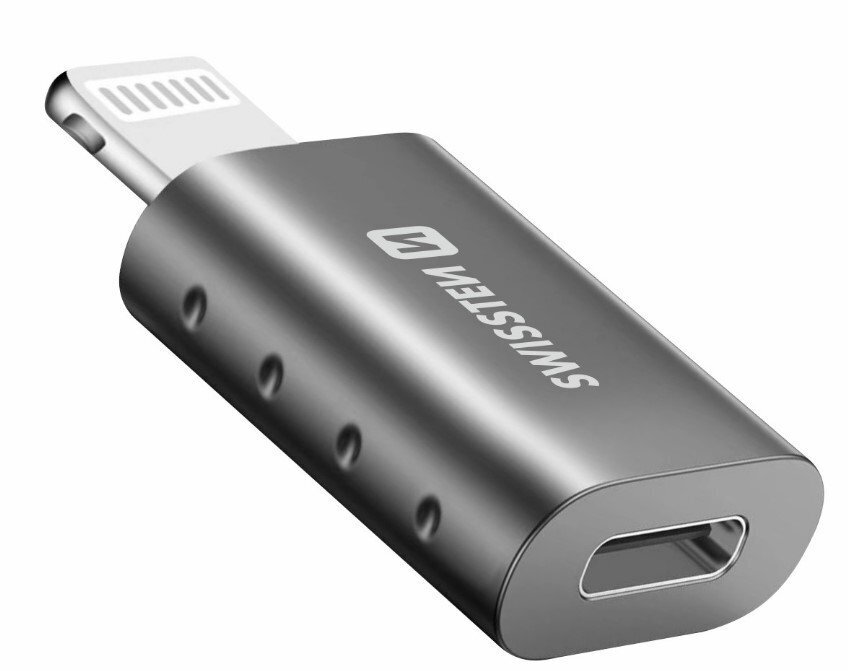 Swissten Adapteris Lightning uz USB-C цена и информация | Adapteri un USB centrmezgli | 220.lv