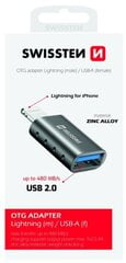 Adapteris Swissten OTG Lightning uz USB cena un informācija | Adapteri un USB centrmezgli | 220.lv