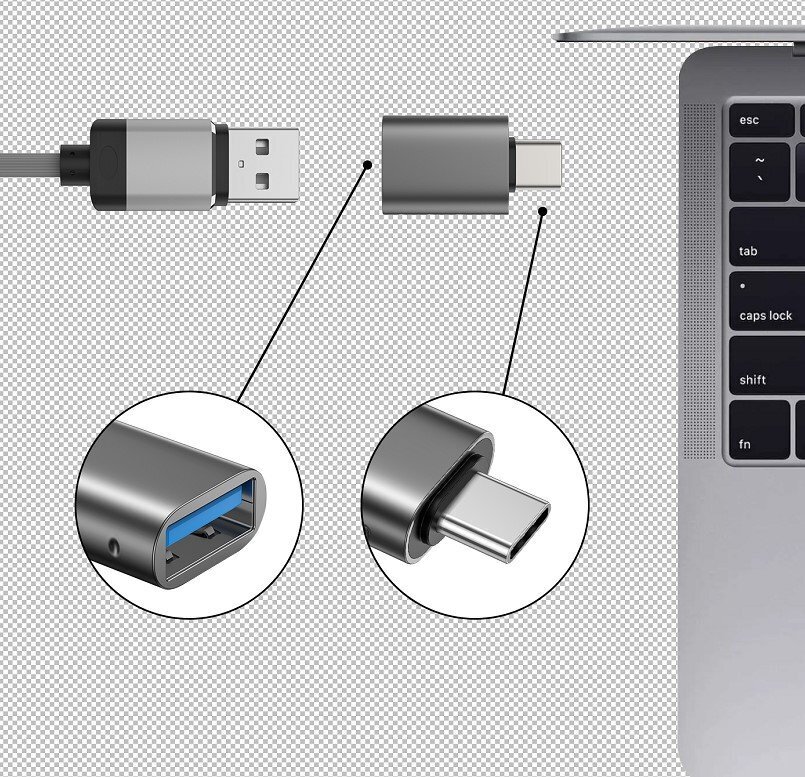 Swissten OTG Adapteris USB-C to USB 3.0 Savienojums cena un informācija | Adapteri un USB centrmezgli | 220.lv