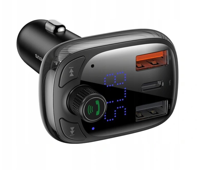 FM automašīnas Bluetooth Mp3 lādētājs, FM raidītājs, USB modulators, brīvroku ierīce цена и информация | FM Modulatori | 220.lv
