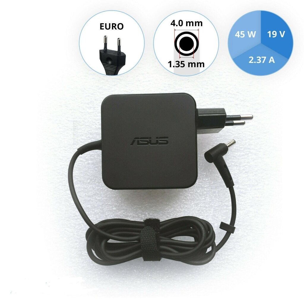 Oriģināls Asus AD883020 010H-3LF 19V 45W maiņstrāvas adapteris цена и информация | Lādētāji portatīvajiem datoriem | 220.lv