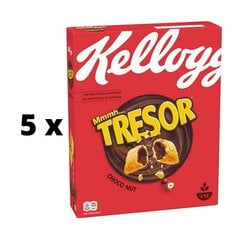 Хлопья KELLOGG'S Tresor Choco Nut, 410 г x 5 шт. упаковка цена и информация | Сухие завтраки | 220.lv