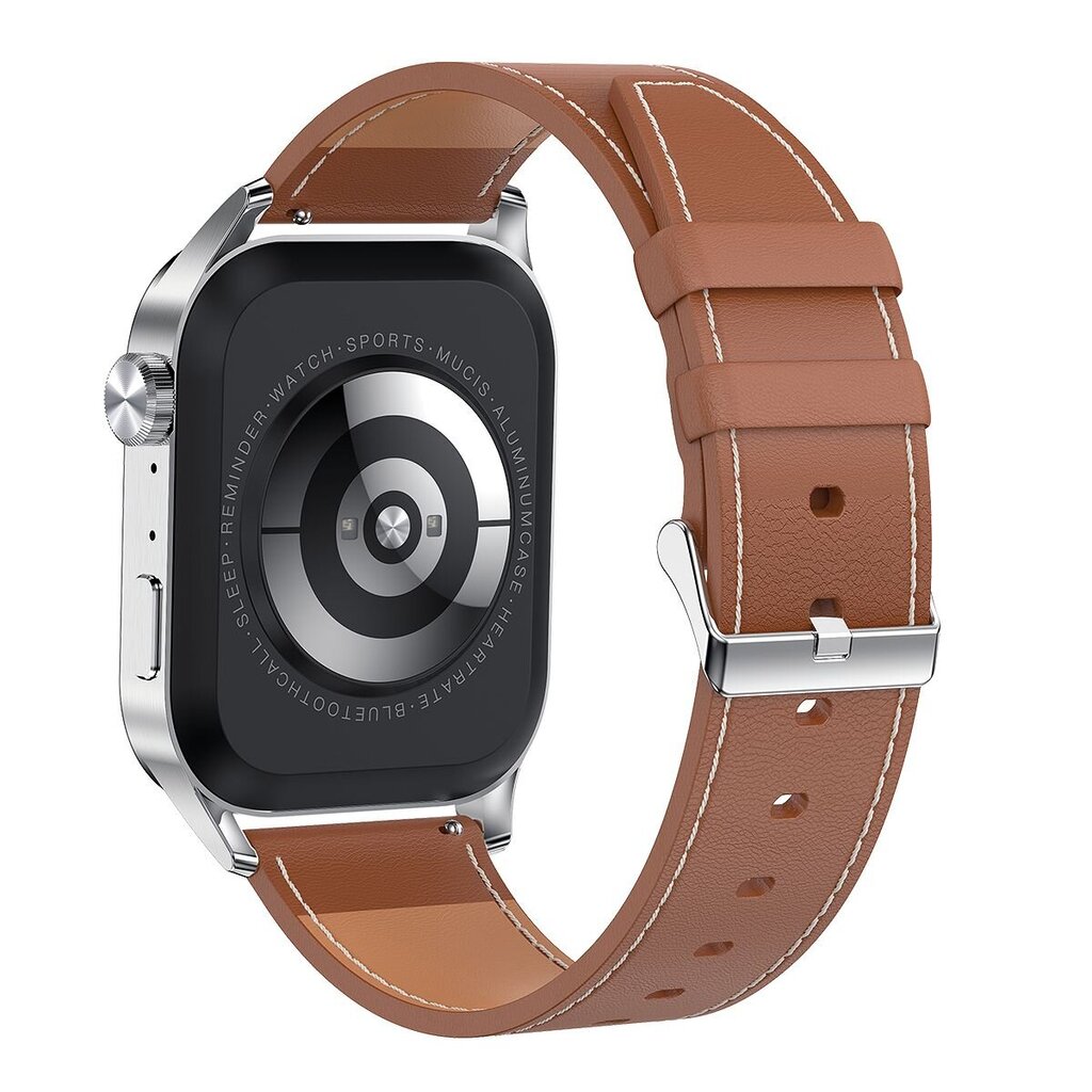 Microwear GT4 Silver/Brown cena un informācija | Viedpulksteņi (smartwatch) | 220.lv