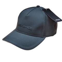 Mercedes-Benz AMG cepure Beisbola cepure melna B66955750 Bezmaksas piegāde Oriģināla cena un informācija | Vīriešu cepures, šalles, cimdi | 220.lv