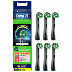 Насадка для электрической зубной щетки Oral-B Cross Action, 6 шт. цена и информация | Насадки для электрических зубных щеток | 220.lv