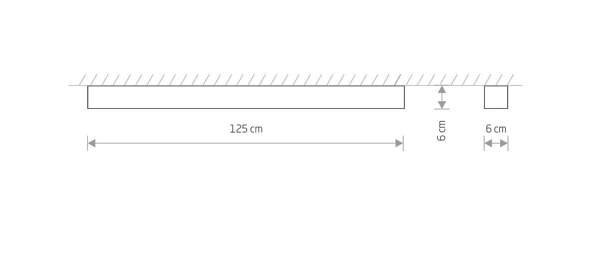 Griestu lampa Nowodvorski SOFT CEILING LED 120X6 7536 cena un informācija | Griestu lampas | 220.lv