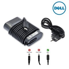 Адаптер переменного тока/зарядное устройство Dell 45W P13YF с кабелем EU цена и информация | Зарядные устройства для ноутбуков | 220.lv
