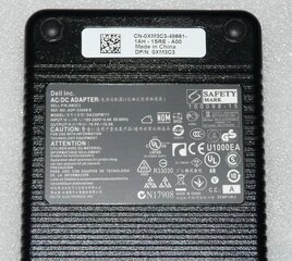 Dell maiņstrāvas adapteris 330W 16,9A XM3C3 cena un informācija | Lādētāji portatīvajiem datoriem | 220.lv