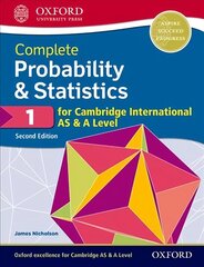 Complete Probability & Statistics 1 for Cambridge International AS & A Level 2nd Revised edition цена и информация | Книги по социальным наукам | 220.lv