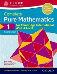 Complete Pure Mathematics 1 for Cambridge International AS & A Level 2nd Revised edition цена и информация | Книги по социальным наукам | 220.lv