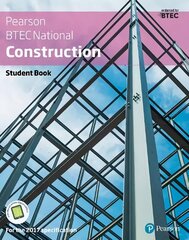 BTEC Nationals Construction Student Book plus Activebook: For the 2017 specifications cena un informācija | Sociālo zinātņu grāmatas | 220.lv