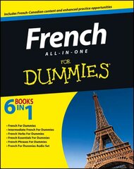 French All-in-One For Dummies: with CD цена и информация | Учебный материал по иностранным языкам | 220.lv