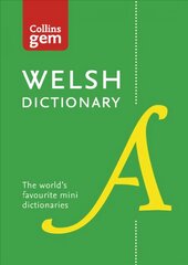 Welsh Gem Dictionary: The World's Favourite Mini Dictionaries 4th Revised edition, Collins Welsh Dictionary: Trusted Support for Learning, in a Mini-Format цена и информация | Учебный материал по иностранным языкам | 220.lv