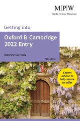 Getting into Oxford and Cambridge 2022 Entry 24th Revised edition цена и информация | Книги по социальным наукам | 220.lv