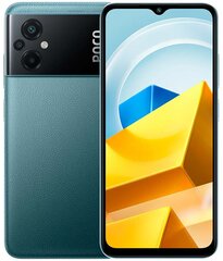 Xiaomi Poco M5 4/64GB MZB0CA1EU Green цена и информация | Мобильные телефоны | 220.lv